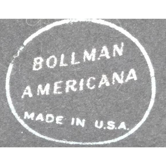 Vintage Bollman Americana Hat Cap‎ Made In USA Approx 7 1/8 - Picture 7 of 8
